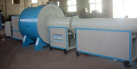 Horno de empuje de grafito