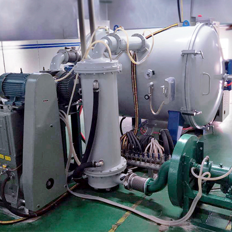 Horno de carbonización de frecuencia media