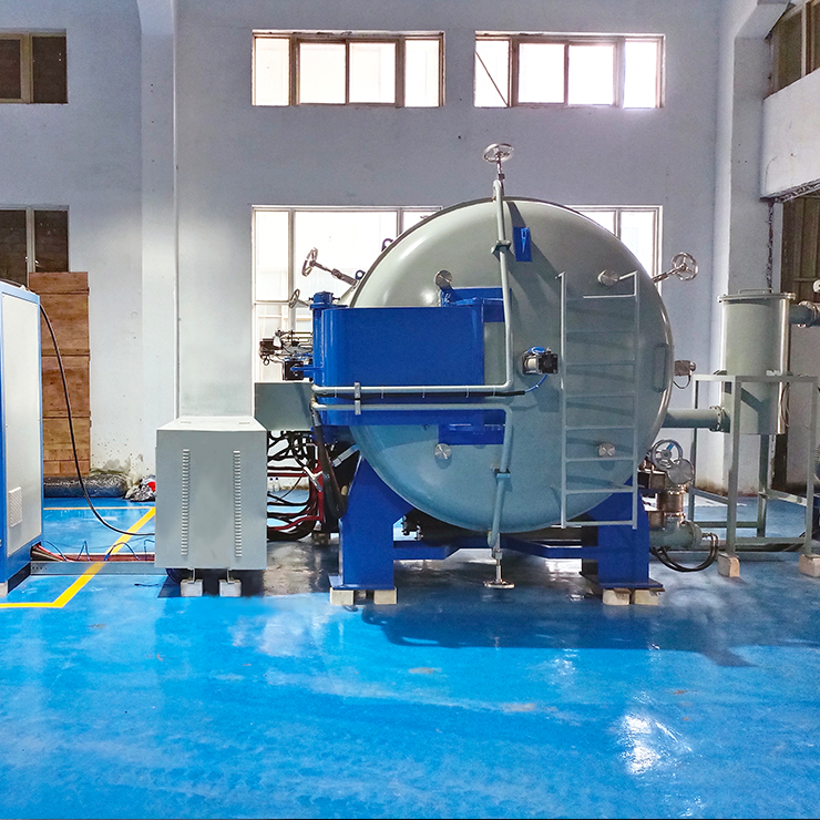 Horno de carbonización al vacío