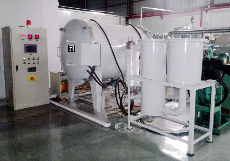 Horno de carbonización de frecuencia media