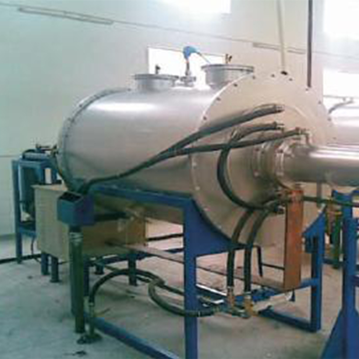 Horno de empuje de botes de grafito