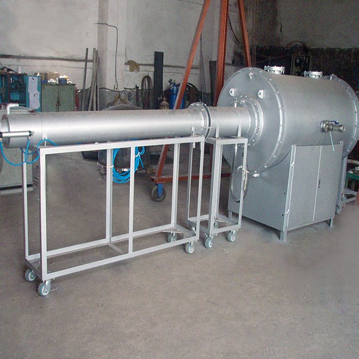 Horno de empuje de botes de grafito