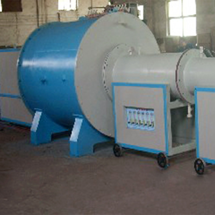 Horno de empuje de botes de grafito