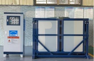 Horno de fusión de aluminio digital inclinable hidráulico y ahorrador de energía 